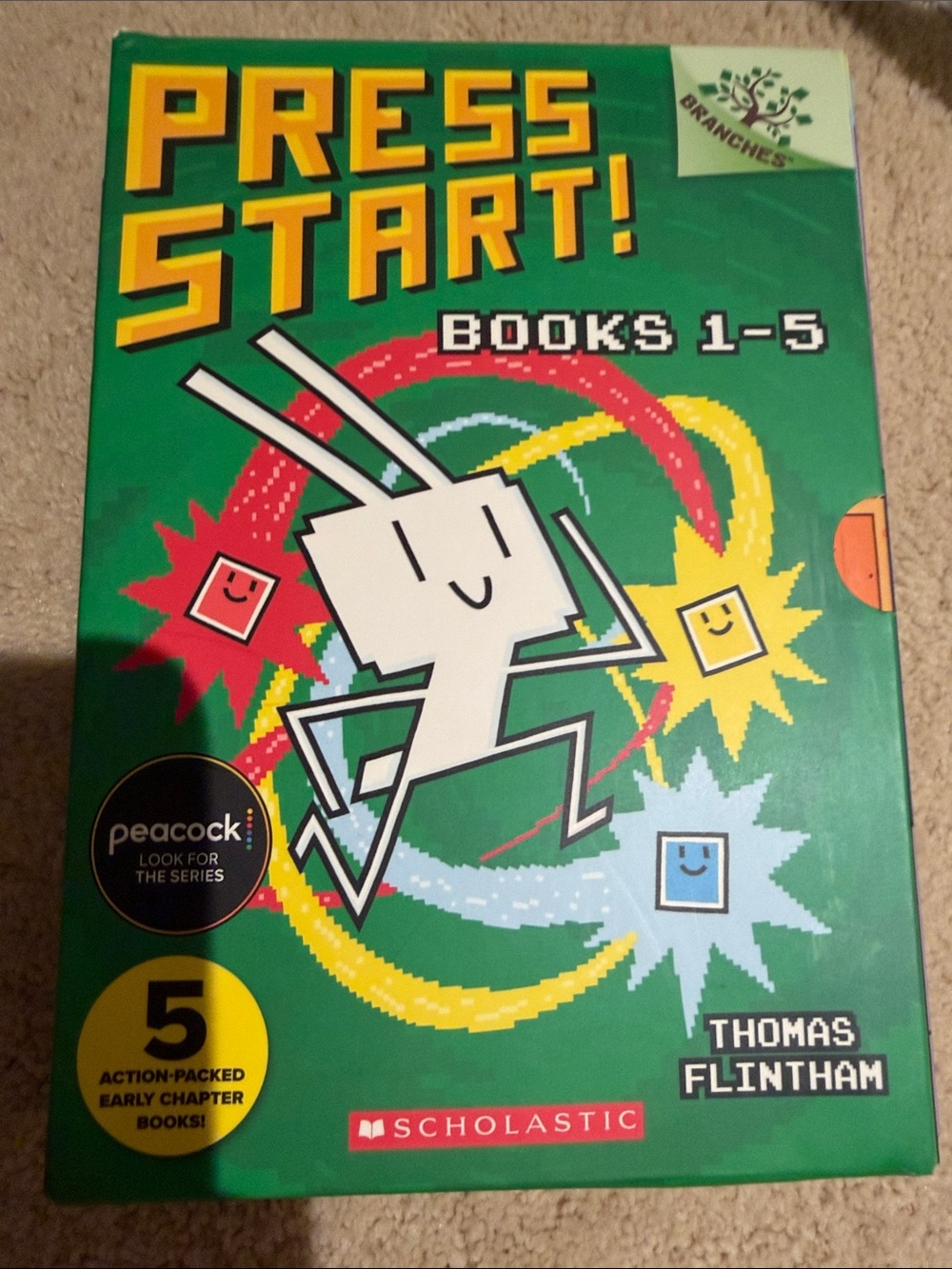 Scholastic Green Gamer-Inspired Kids Box Set